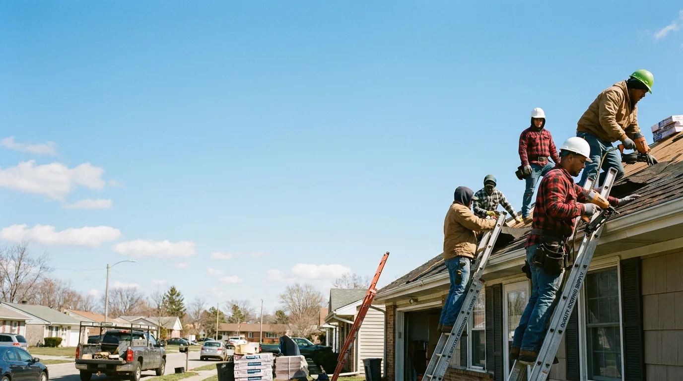 Roofing in Lock Springs, MO near me